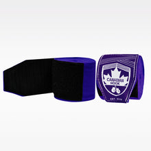 Load image into Gallery viewer, CANADIAN HOOK ELASTIC HAND WRAPS - Purple
