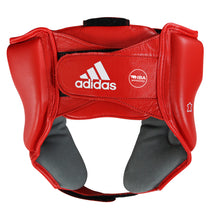 Load image into Gallery viewer, ADIDAS AMATEUR COMPETITION BOXING HEADGEAR (IBA Approved) - RED
