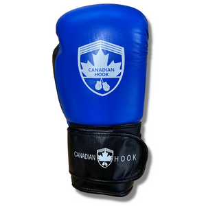 CANADIAN HOOK EARL 16 oz BOXING GLOVES - BLUE