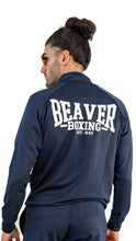 Load image into Gallery viewer, BEAVER BOXING TRACKSUIT TOP - NAVY
