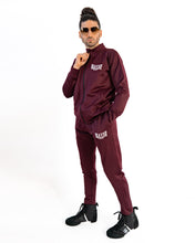 Load image into Gallery viewer, BEAVER BOXING TRACKSUIT TOP - BURGUNDY
