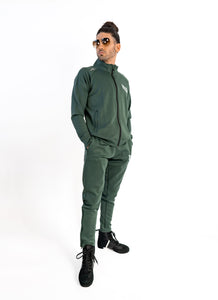 BEAVER BOXING TRACKSUIT TOPS - GREEN