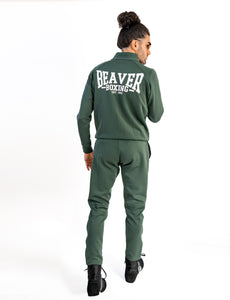 BEAVER BOXING TRACKSUIT TOPS - GREEN