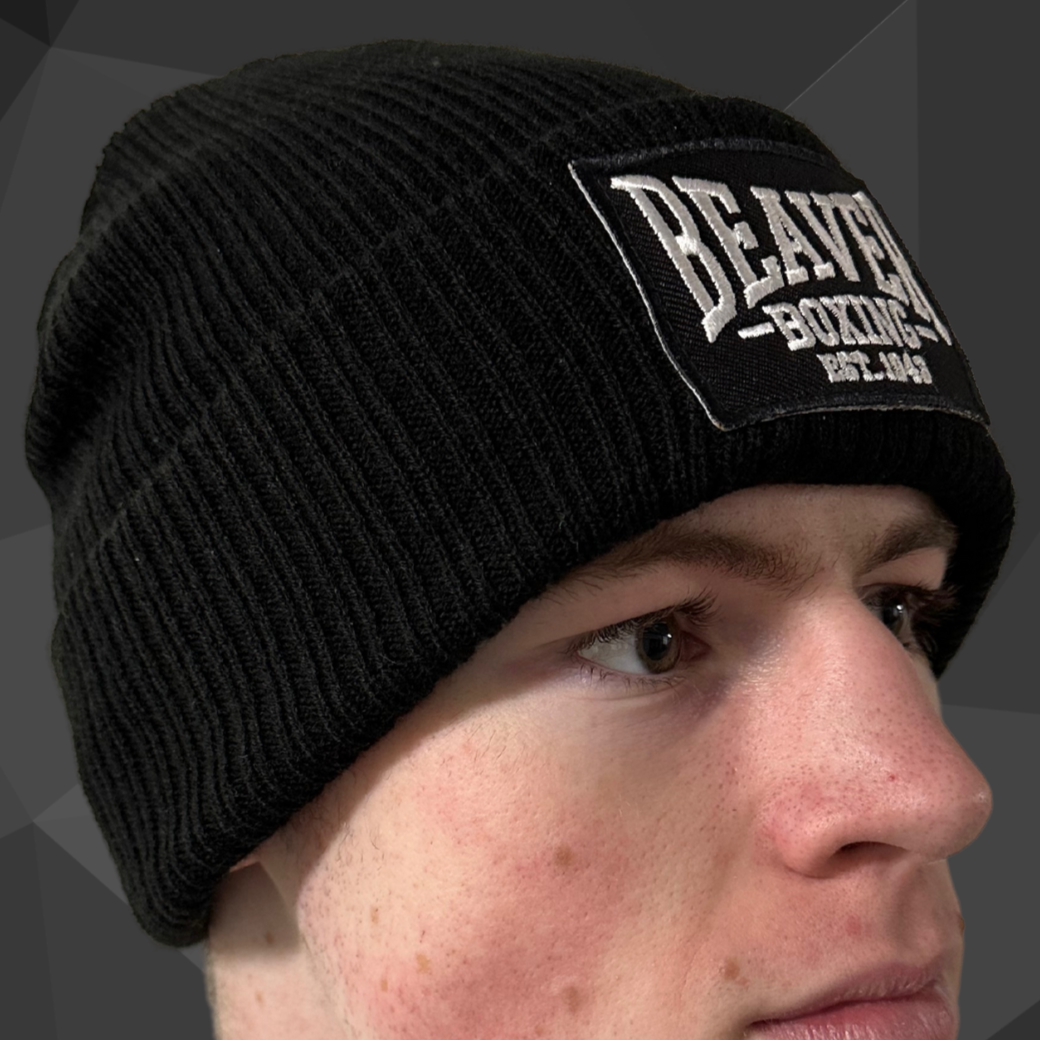 Beaver Boxing Toque - BLACK
