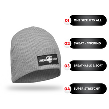 Load image into Gallery viewer, CANADIAN HOOK BEANIE - GRAY
