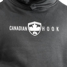 Load image into Gallery viewer, CANADIAN HOOK HOODIE - BLACK
