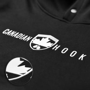 CANADIAN HOOK HOODIE - BLACK