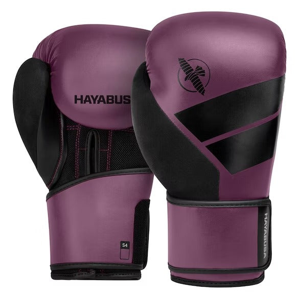 Hayabusa S4 Boxing Gloves - WINE