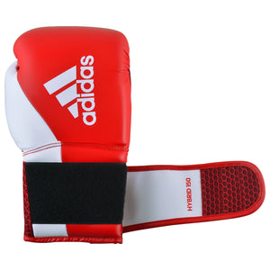 ADIDAS HYBRID 150 TRAINING GLOVES 12oz - Red/White