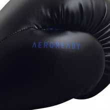 Load image into Gallery viewer, ADIDAS HYBRID 80 TRAINING GLOVES 12oz - Black/Blue
