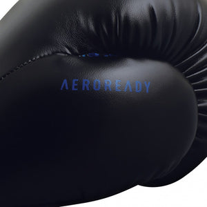ADIDAS HYBRID 80 TRAINING GLOVES 12oz - Black/Blue