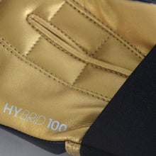Load image into Gallery viewer, ADIDAS HYBRID 100 BOXING GLOVES 16oz - Black/Gold
