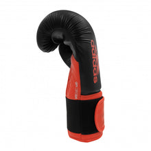 Load image into Gallery viewer, ADIDAS HYBRID 100 BOXING GLOVES 16oz - Black/Red
