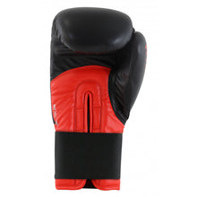 Load image into Gallery viewer, ADIDAS HYBRID 100 BOXING GLOVES 16oz - Black/Red
