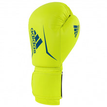 Load image into Gallery viewer, Adidas FLX 3.0 Speed 50 Bag Gloves 12oz - Yellow/Blue
