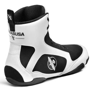 Hayabusa Pro Boxing Shoes - WHITE