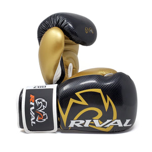 RIVAL RB7 FITNESS PLUS BAG GLOVES - BLACK/GOLD