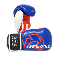 Load image into Gallery viewer, RIVAL RB7 FITNESS PLUS BAG GLOVES - Blue/White/Red
