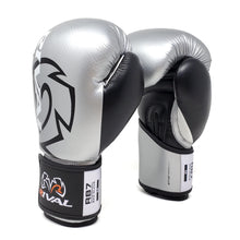 Load image into Gallery viewer, RIVAL RB7 FITNESS PLUS BAG GLOVES - SILVER/BLACK
