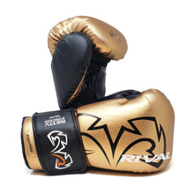 Load image into Gallery viewer, RIVAL RS11V EVOLUTION SPARRING GLOVES - GOLD
