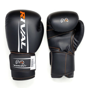 RIVAL RS60V WORKOUT SPARRING GLOVES 2.0 - Black