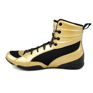 RIVAL RSX-GUERRERO DELUXE BOXING BOOTS - GOLD