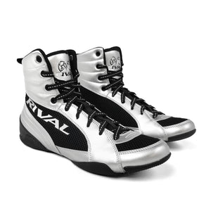 RIVAL RSX-GUERRERO DELUXE BOXING BOOTS - SILVER