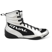 Load image into Gallery viewer, RIVAL RSX-GUERRERO DELUXE BOXING BOOTS - SILVER
